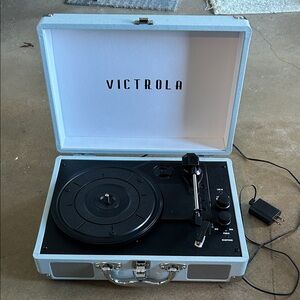 Victrola Blue Record Player